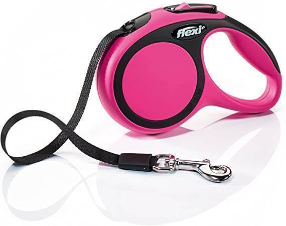 Flexi povodac New Comfort S tape roze 5m