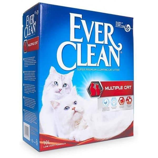 EVER CLEAN Posip za mačke MultipleCat, s mirisom, grudvajući