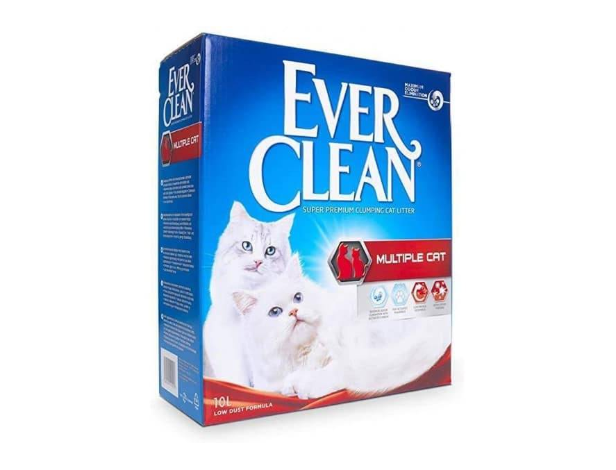 EVER CLEAN Posip za mačke MultipleCat, s mirisom, grudvajući