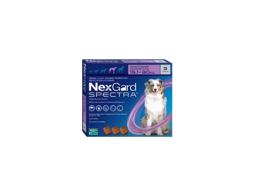 NexGard SPECTRA za pse 15-30kg - 1 tableta