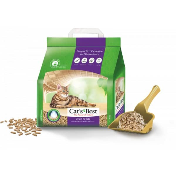 cat's best smart pellets 5kg - grudvajući posip 1 cat's best smart pellets 5kg - grudvajući posip