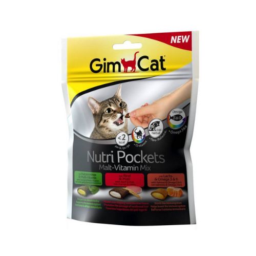 gimcat nutri pockets malt vitamin mix - 150g 1 gimcat nutri pockets malt vitamin mix - 150g