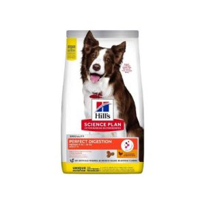 HILLS MEDIUM ADULT PERFECT DIGESTION PILETINA 14KG