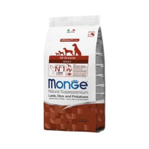 MONGE ALL BREED DOG ADULT JAGNJETINA 2.5KG