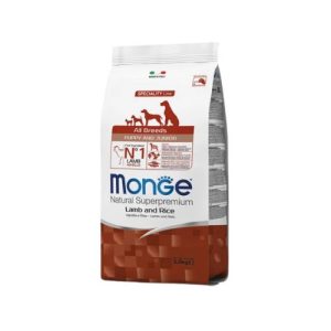 MONGE MINI ADULT DOG JAGNJETINA 800G