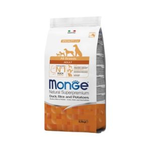 MONGE ALL BREED DOG ADULT PAČETINA 2.5KG