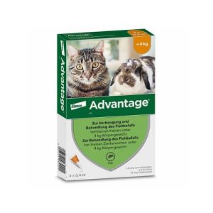 ADVANTAGE ZA MACE I ZEČEVE PROTIV BUVA - DO 4KG (CENA ZA JEDNU AMPULU)