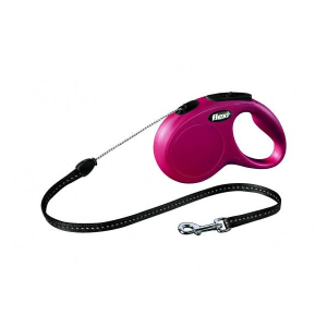FLEXI POVODAC NEW CLASSIC S CORD CRVENI 5M