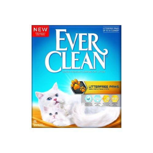 ever clean posip za mačke litterfree paws - s mirisom - grudvajući 10l 1 ever clean posip za mačke litterfree paws - s mirisom - grudvajući 10l