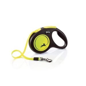 FLEXI POVODAC NEW NEON L TAPE ŽUTA 5M