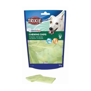 DENTA FUN SPIRULINA CHEWING CHIPS - 50G