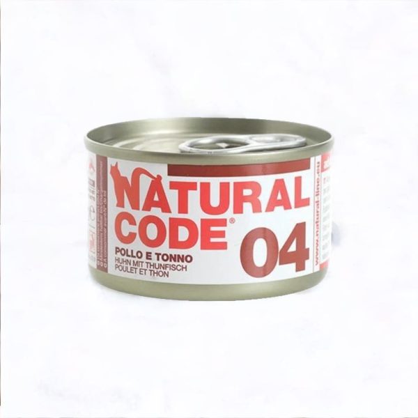 natural code 04 konzerva za mace tuna i piletina 85g