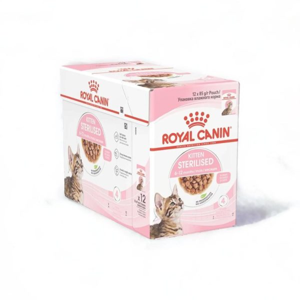 royal canin sterilised kitten gravy 12x85g