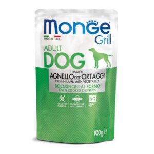 MONGE GRILL SOS 100g - JAGNJETINA I POVRĆE