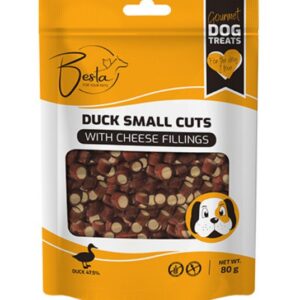 BESTA POSLASTCE SMALL CUT PAČETINA I SIR 80g