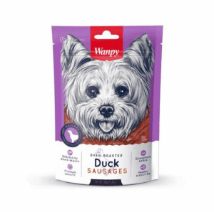 WANPY DOG DUCK SAUSAGES 100G