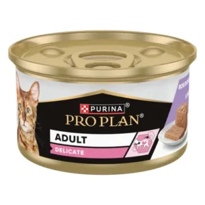 PRO PLAN KONZERVA ZA MACE DELICATE PAŠTETA ĆURETINA 85g