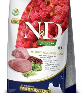 Shop 27 N&D QUINOA MINII ADULT WEIGHT MANAGEMENT 7kg