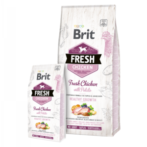 Shop 26 BRIT FRESH PUPPY ALL BREED PILETINA I KROMPIR 12kg