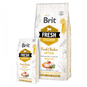 Shop 27 BRIT FRESH ALL BREED ADULT PILETINA I KROMPIR 12kg