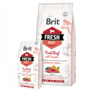 Shop 28 BRIT FRESH PUPPY LARGE BREED GOVEDINA I BUNDEVA 12kg